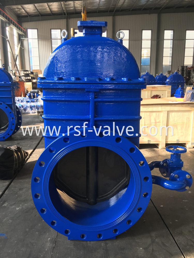 Gost Resilient Seat Gate Valve With Bypass